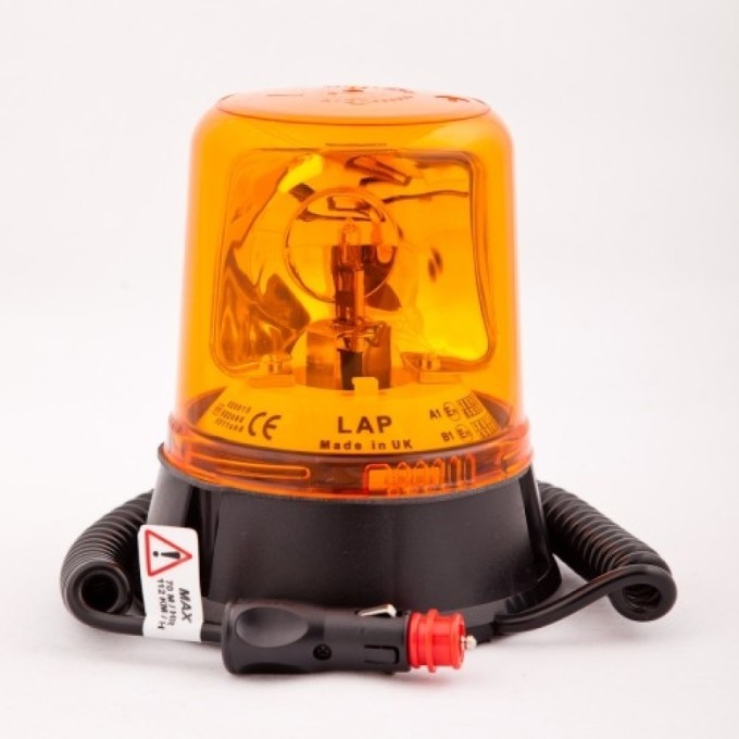 Girofar Rotativ 12/24V cu prindere magnetica